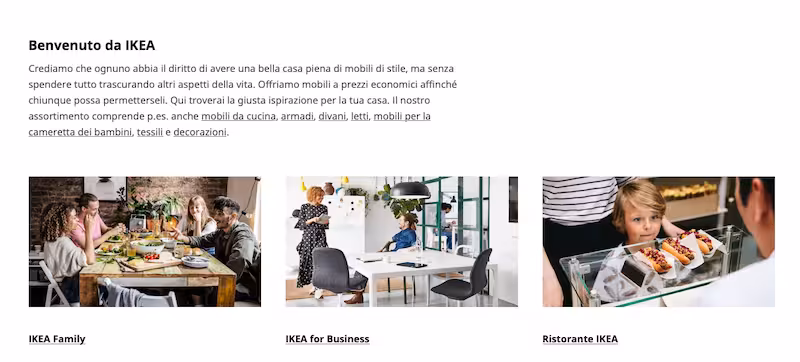 esempio microcopy ikea