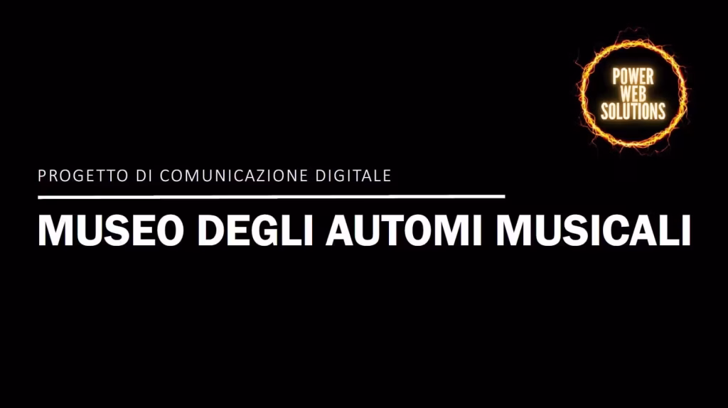progetto di comunicazione digitale power web solutions