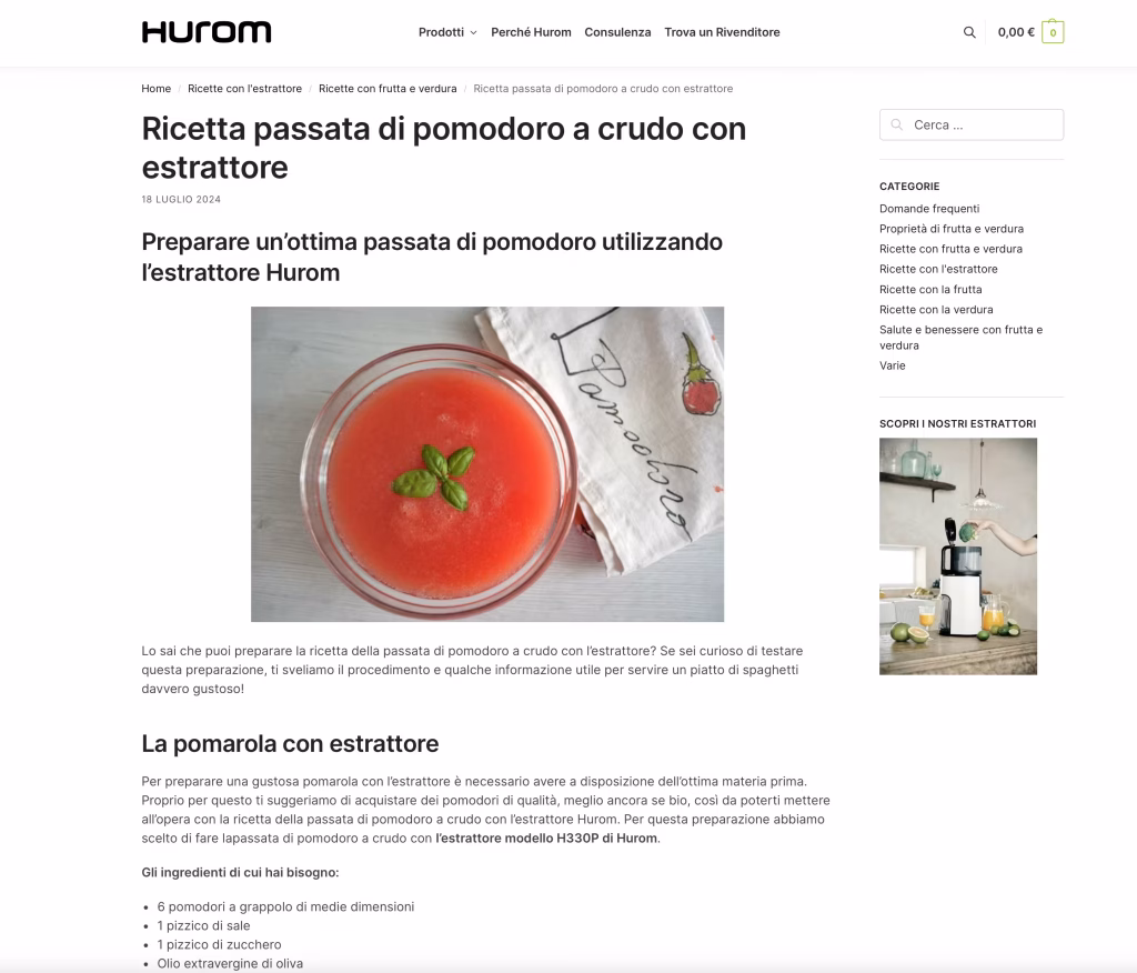 food blogger hurom 01